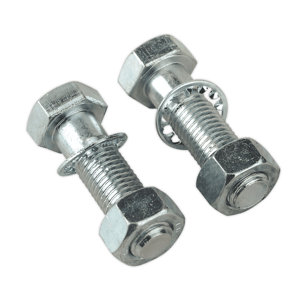 Sealey Tow Ball Bolts & Nuts M16 x 55mm Pack of 2 Model No-TB27