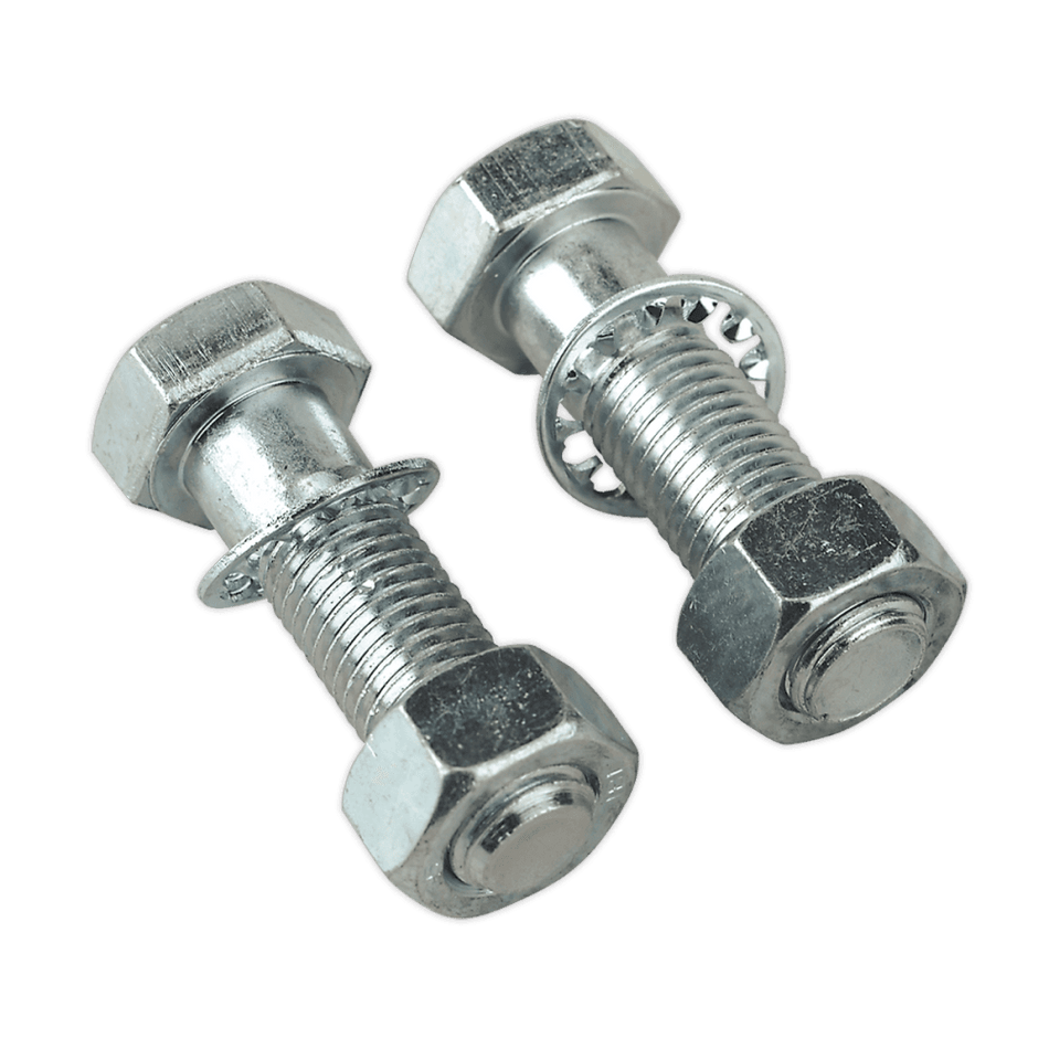 Sealey Tow Ball Bolts & Nuts M16 x 55mm Pack of 2 Model No-TB27