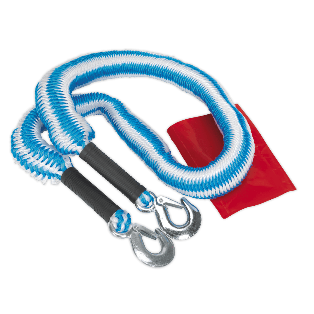 Sealey Tow Rope 2000kg Rolling Load Capacity Model No-TH2502
