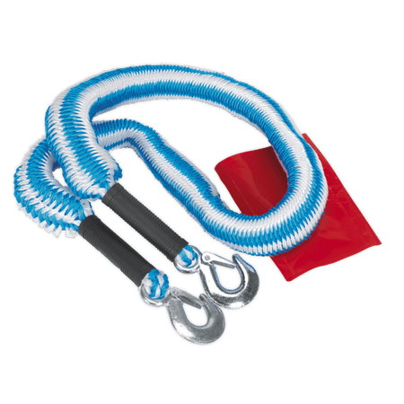 Sealey Tow Rope 2000kg Rolling Load Capacity Model No-TH2502