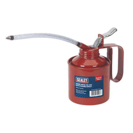 Sealey Metal Oil Can Flexible Spout 500ml Model No-TP05