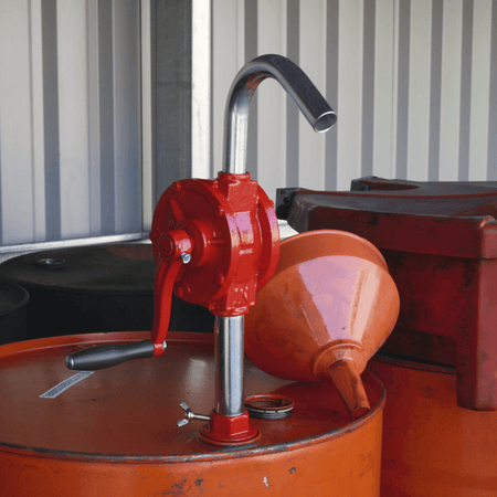 Sealey Rotary Oil Drum Pump 0.3ltr/Revolution Model No-TP54