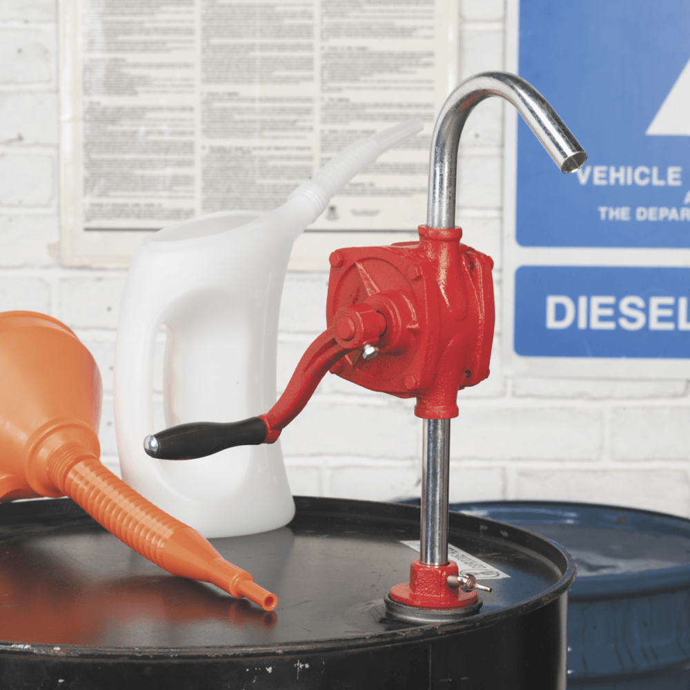 Sealey Rotary Oil Drum Pump 0.2ltr/Revolution Model No-TP55