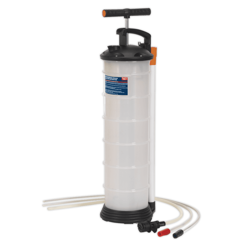 Sealey Vacuum Oil & Fluid Extractor Manual 6.5ltr Model No-TP69