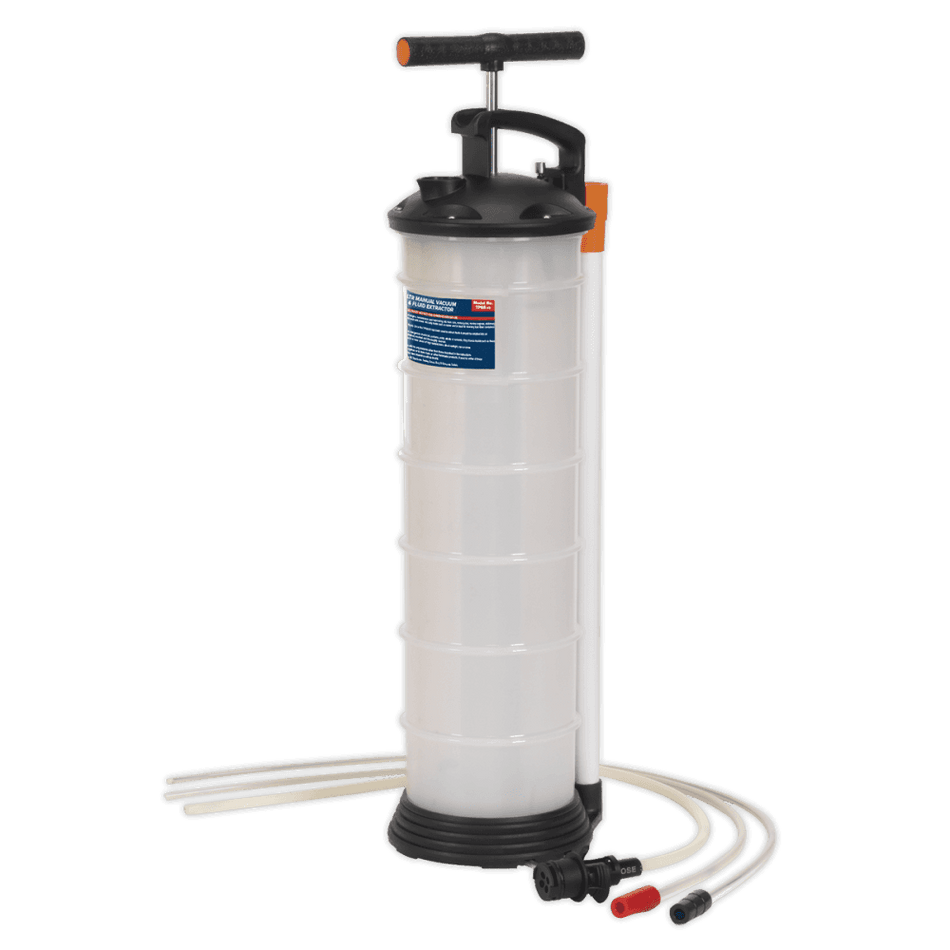 Sealey Vacuum Oil & Fluid Extractor Manual 6.5ltr Model No-TP69
