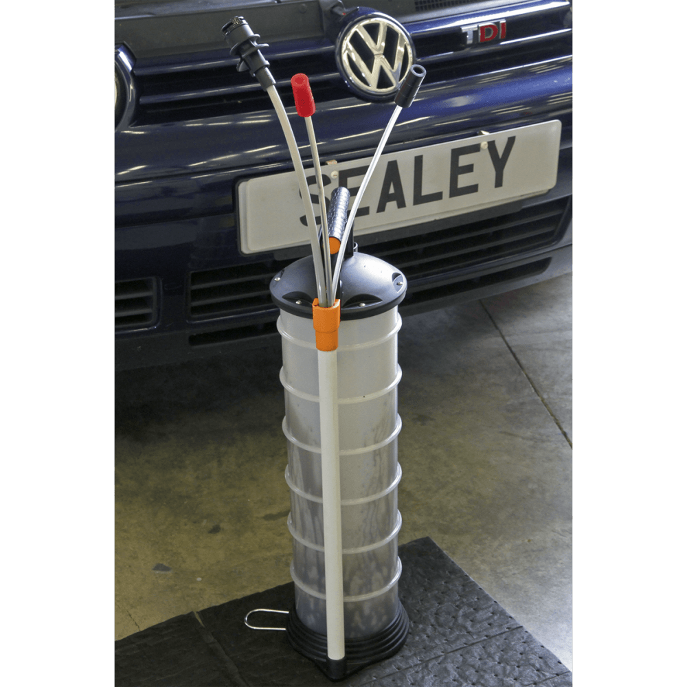 Sealey Vacuum Oil & Fluid Extractor Manual 6.5ltr Model No-TP69