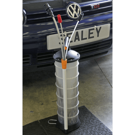 Sealey Vacuum Oil & Fluid Extractor Manual 6.5ltr Model No-TP69
