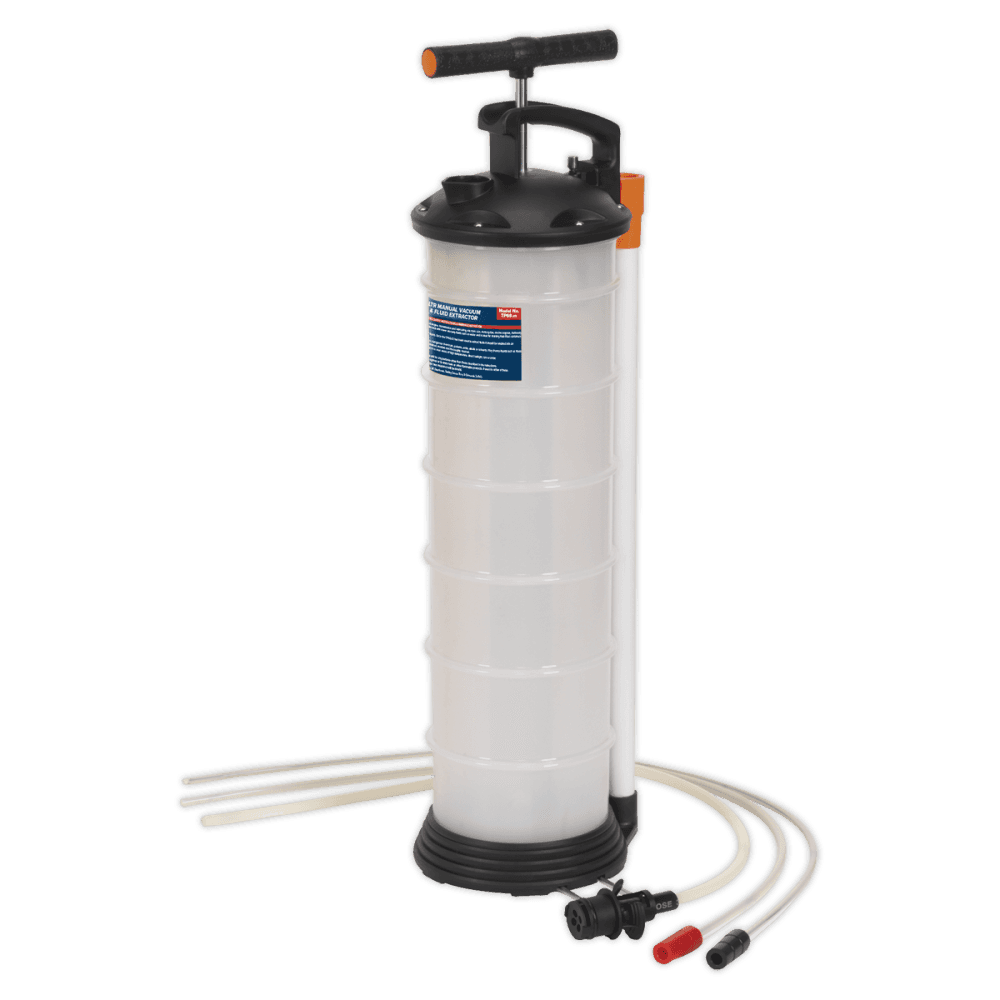 Sealey Vacuum Oil & Fluid Extractor Manual 6.5ltr Model No-TP69