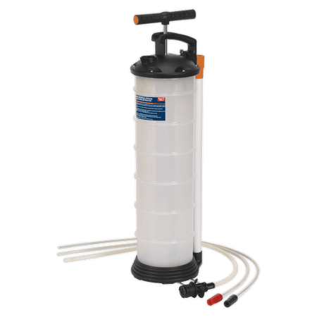 Sealey Vacuum Oil & Fluid Extractor Manual 6.5ltr Model No-TP69