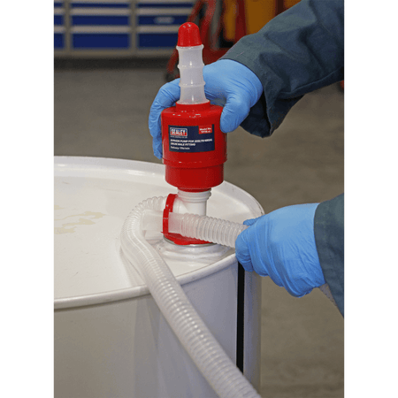 Sealey Syphon Pump for 205ltr/48gal Drum Male Fitting Model No-TP78