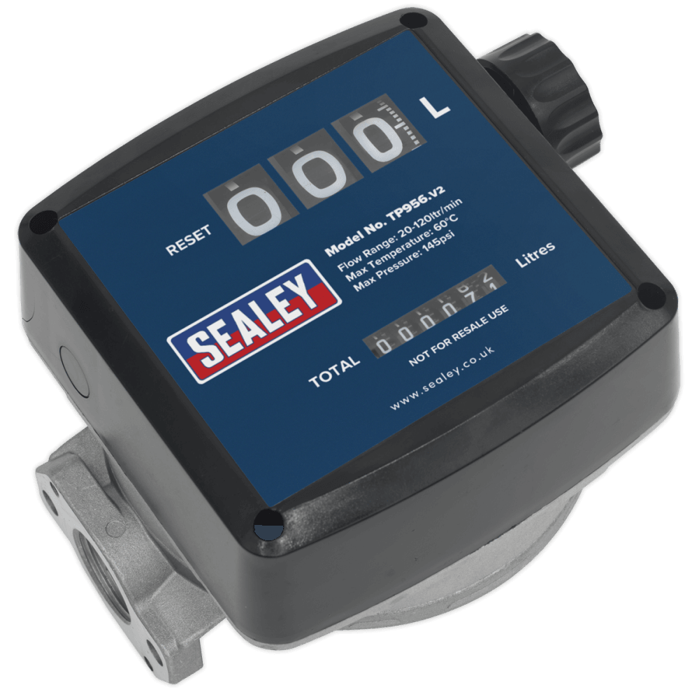 Sealey Diesel/Fluid Meter Batch/Cumulative Totals Model No-TP956