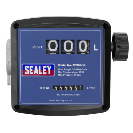 Sealey Diesel/Fluid Meter Batch/Cumulative Totals Model No-TP956