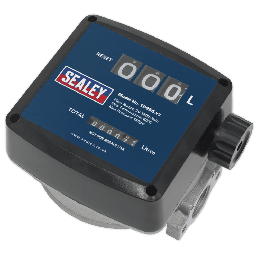 Sealey Diesel/Fluid Meter Batch/Cumulative Totals Model No-TP956