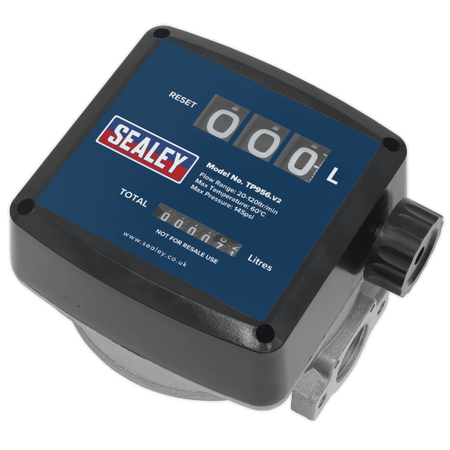 Sealey Diesel/Fluid Meter Batch/Cumulative Totals Model No-TP956