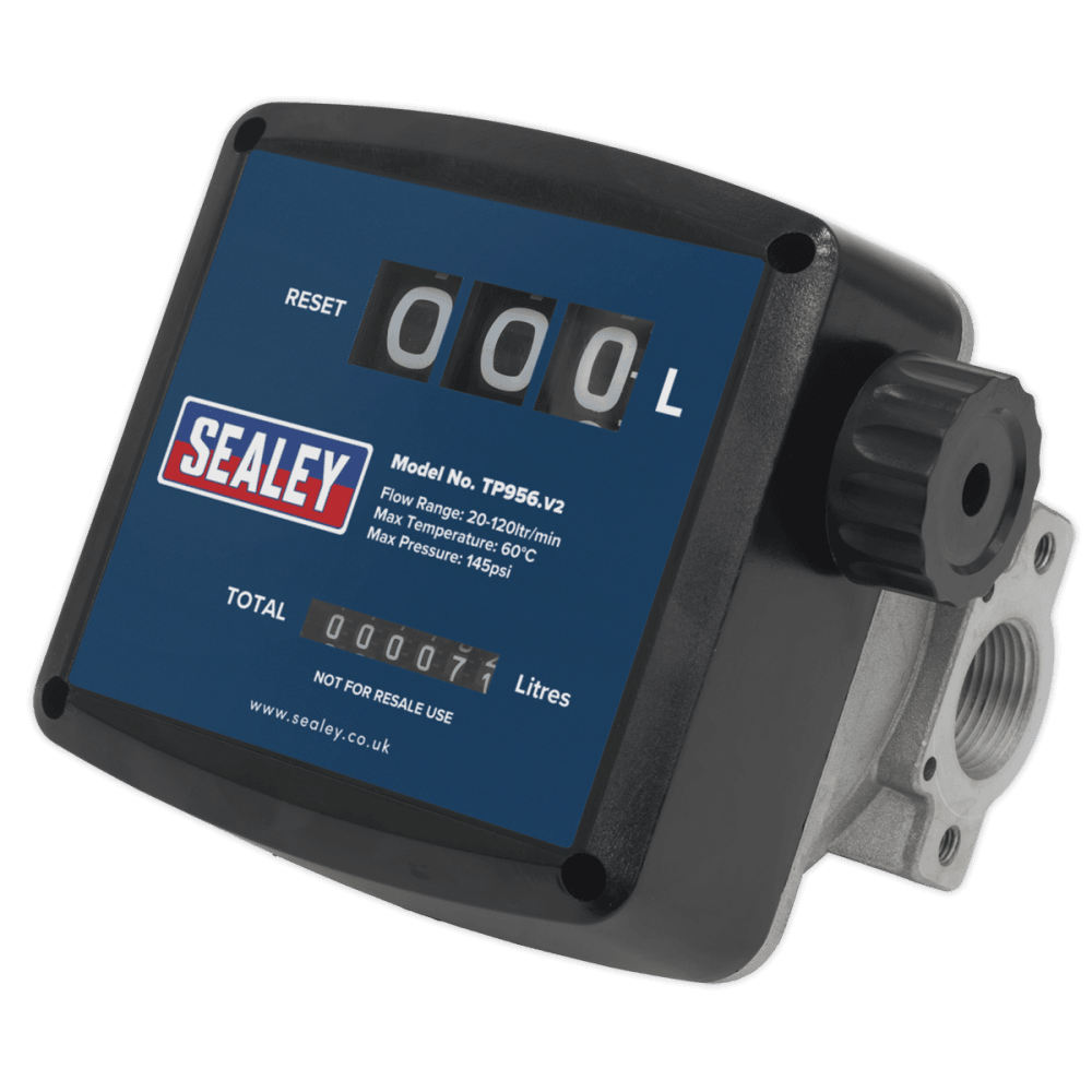 Sealey Diesel/Fluid Meter Batch/Cumulative Totals Model No-TP956