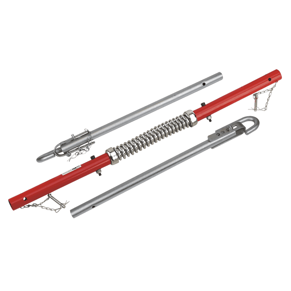 Sealey Tow Pole 2000kg Rolling Load Capacity with Shock Spring TUV/GS Model No-TPK2522