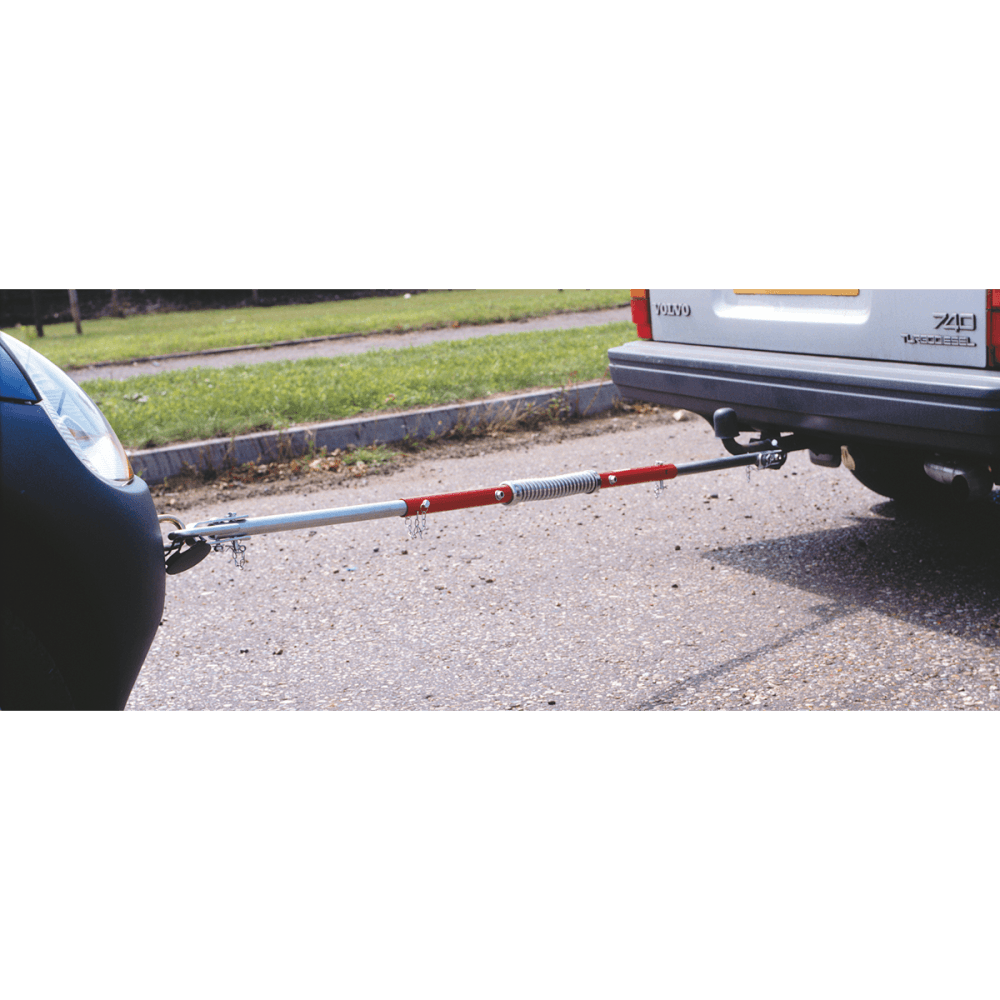 Sealey Tow Pole 2000kg Rolling Load Capacity with Shock Spring TUV/GS Model No-TPK2522