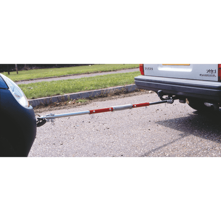 Sealey Tow Pole 2000kg Rolling Load Capacity with Shock Spring TUV/GS Model No-TPK2522