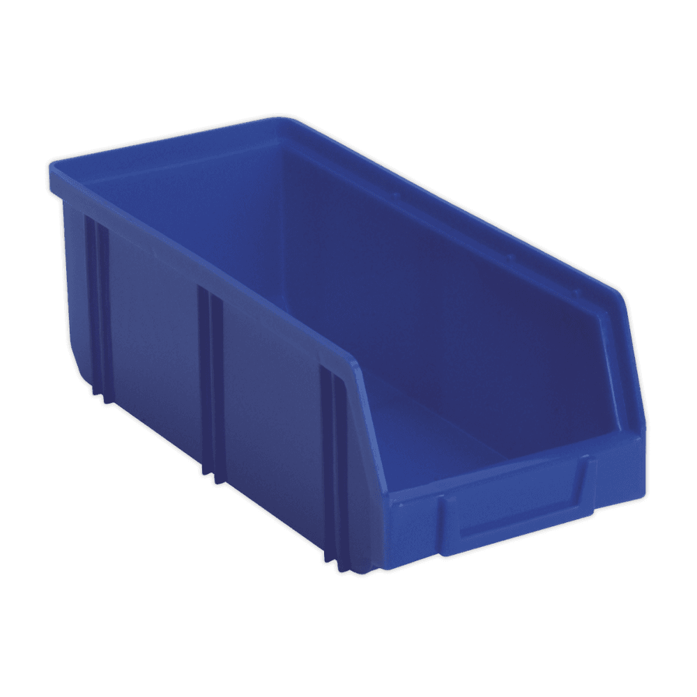 Sealey Plastic Storage Bin Deep 103 x 240 x 83mm - Blue Pack of 28 Model No-TPS2D