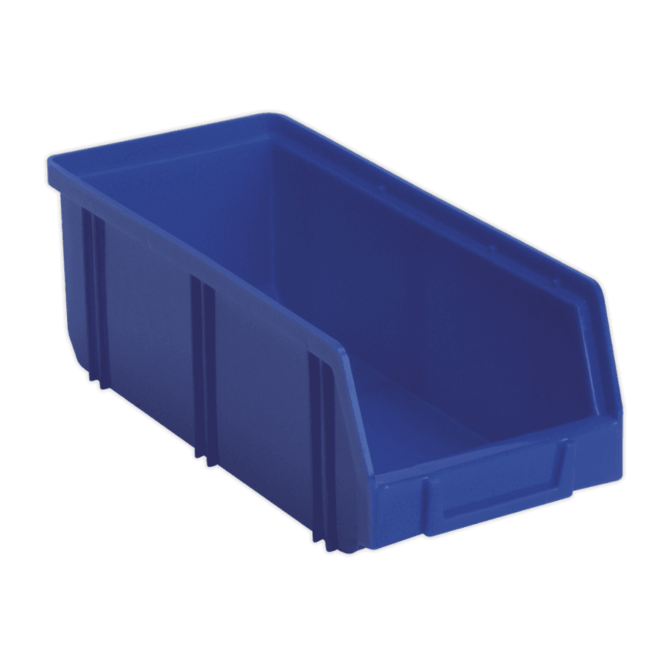 Sealey Plastic Storage Bin Deep 103 x 240 x 83mm - Blue Pack of 28 Model No-TPS2D
