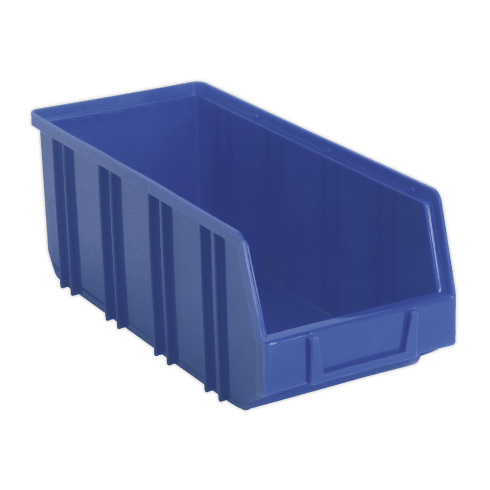 Sealey Plastic Storage Bin Deep 145 x 335 x 125mm Blue Pack of 16 Model No-TPS3D