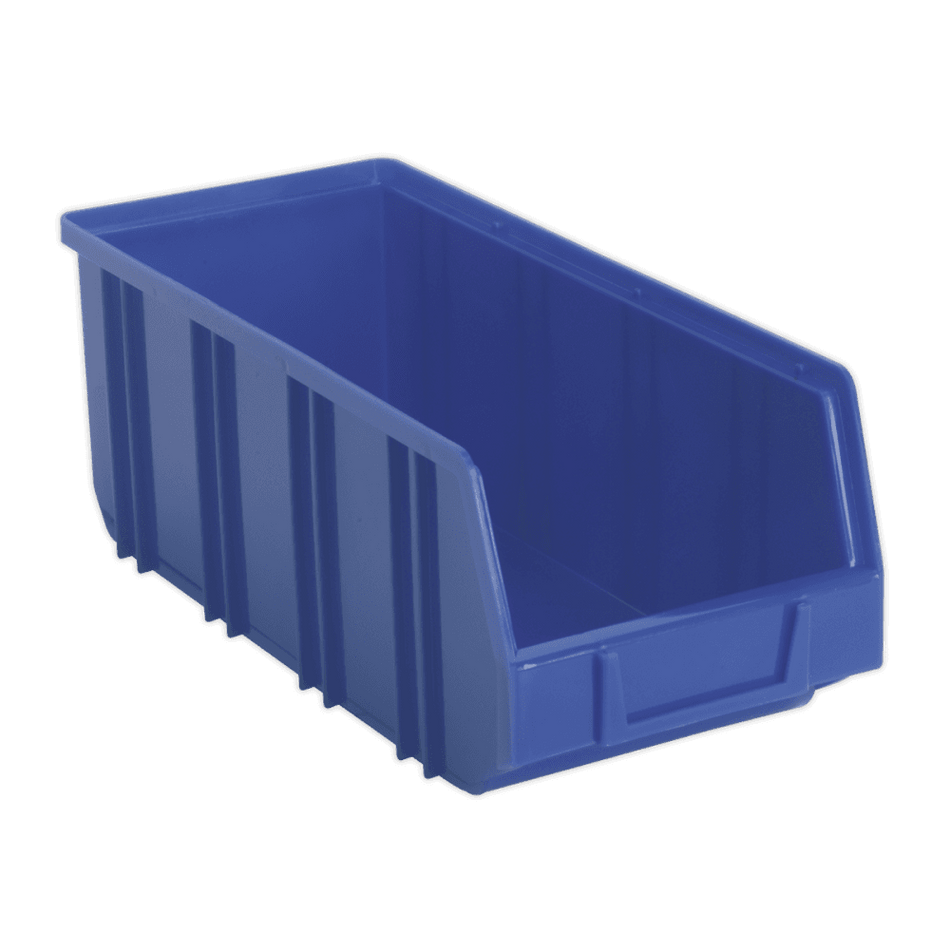 Sealey Plastic Storage Bin Deep 145 x 335 x 125mm Blue Pack of 16 Model No-TPS3D