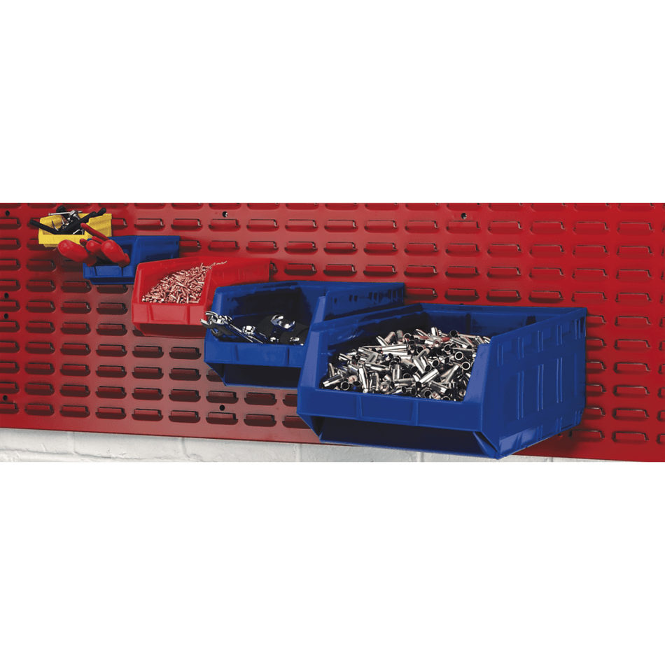 Sealey Plastic Storage Bin 209 x 356 x 164mm - Blue Pack of 20 Model No-TPS4