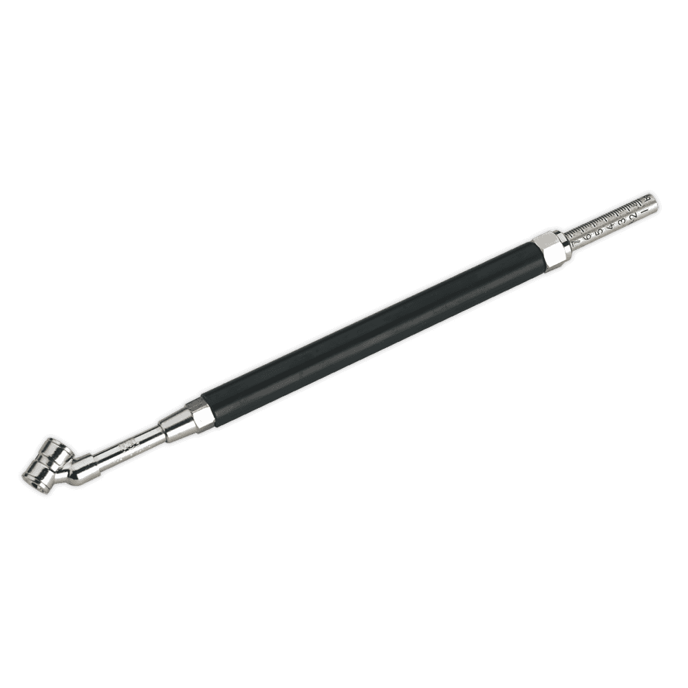 Sealey Tyre Pressure Gauge Deluxe Twin Push-On Connector Model No-TST/PG4