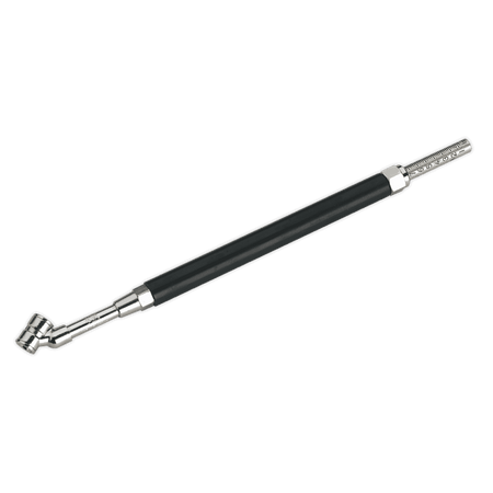 Sealey Tyre Pressure Gauge Deluxe Twin Push-On Connector Model No-TST/PG4