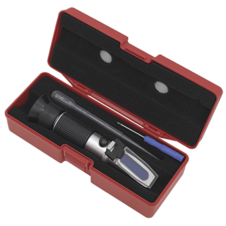 Sealey Refractometer Antifreeze/Battery Fluid/Screenwash Model No-VS005