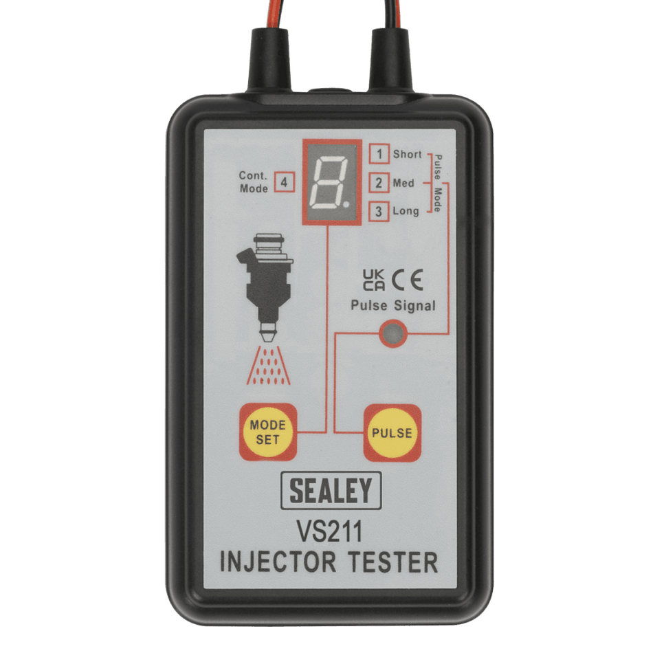 Sealey Fuel Injector Test Device 12V - Petrol Model No-VS211