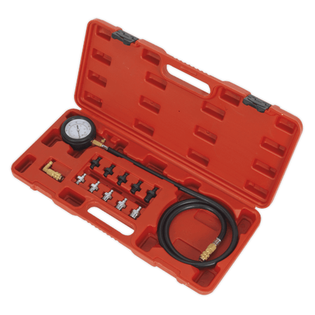 Sealey Oil Pressure Test Kit 12pc Model No-VSE203