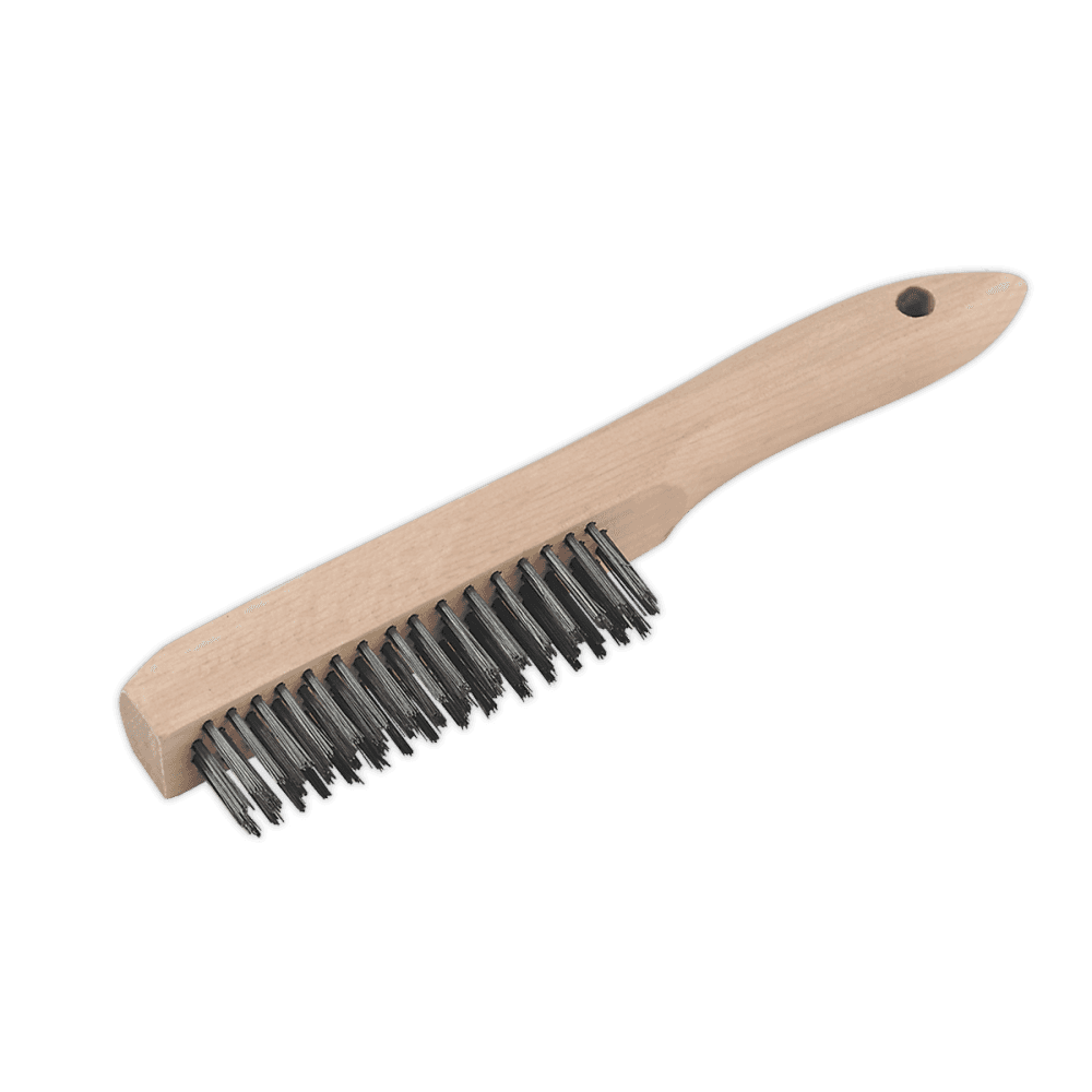 Sealey Wire Brush with Steel Fill 260mm Model No-WB02