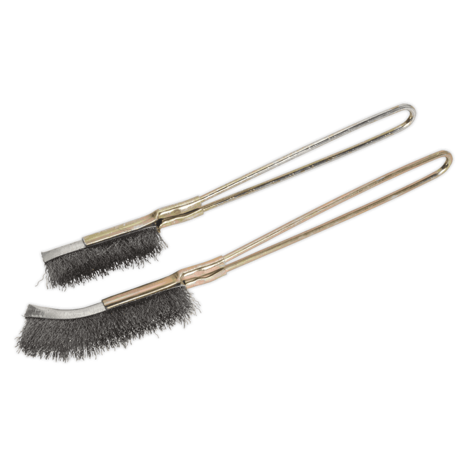 Sealey Wire Brush Set 2pc Model No-WB06
