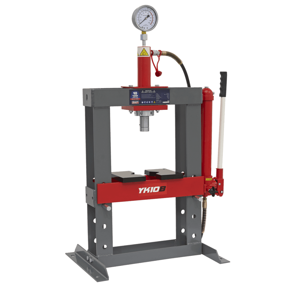 Sealey Hydraulic Press 10tonne Bench Type Model No-YK10B