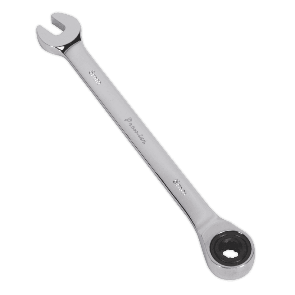 Sealey Ratchet Combination Spanner 6mm Model No-RCW06