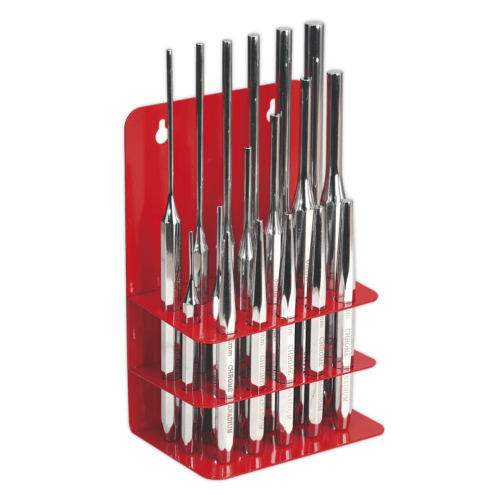 Sealey Punch Set 17pc Model No-AK9130