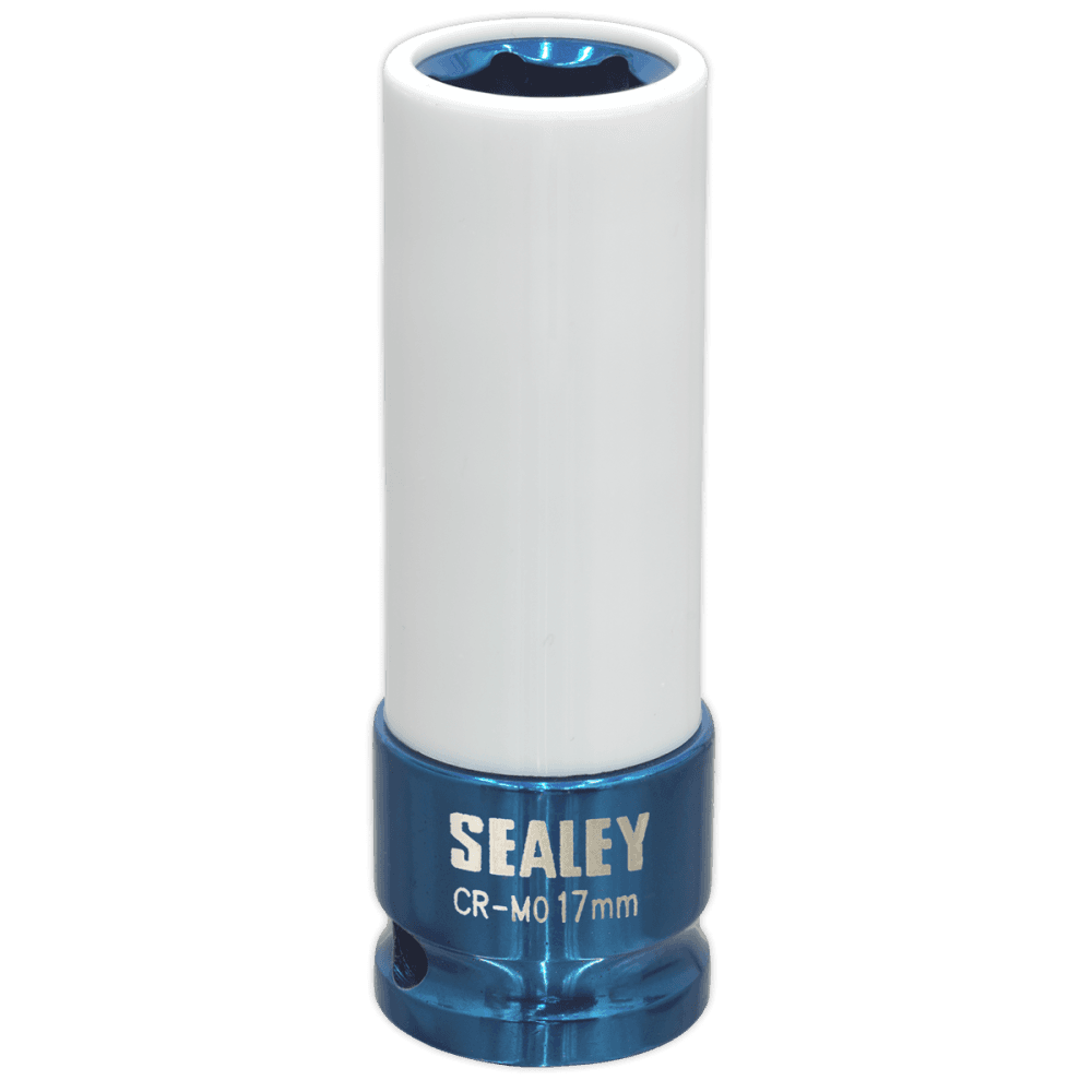 Sealey Alloy Wheel Impact Socket 17mm 1/2"Sq Drive Model No-SX03017