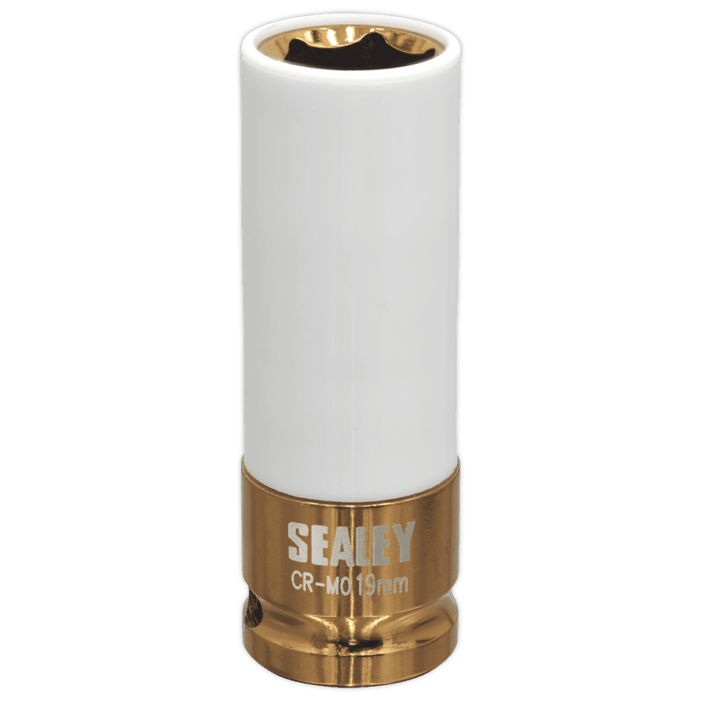 Sealey Alloy Wheel Impact Socket 19mm 1/2"Sq Drive Model No-SX03019