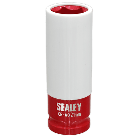 Sealey Alloy Wheel Impact Socket 21mm 1/2"Sq Drive Model No-SX03021