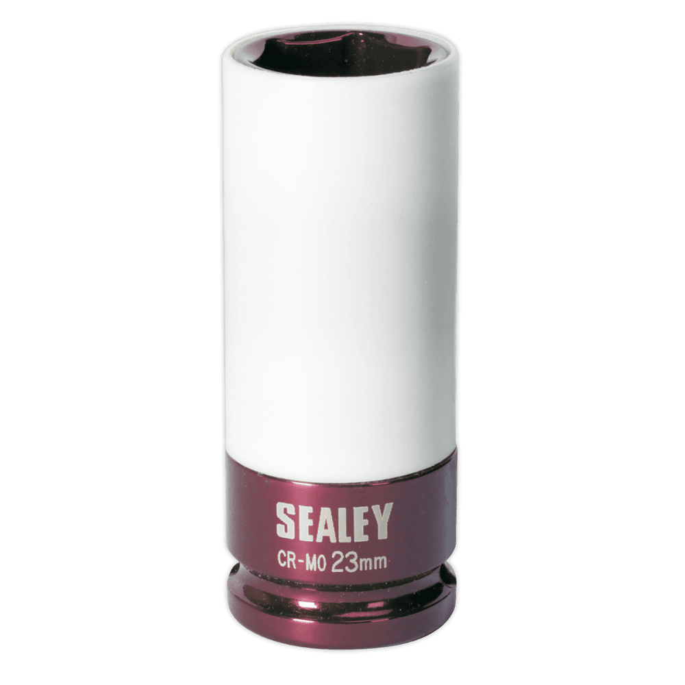 Sealey Alloy Wheel Impact Socket 23mm 1/2"Sq Drive Model No-SX03023