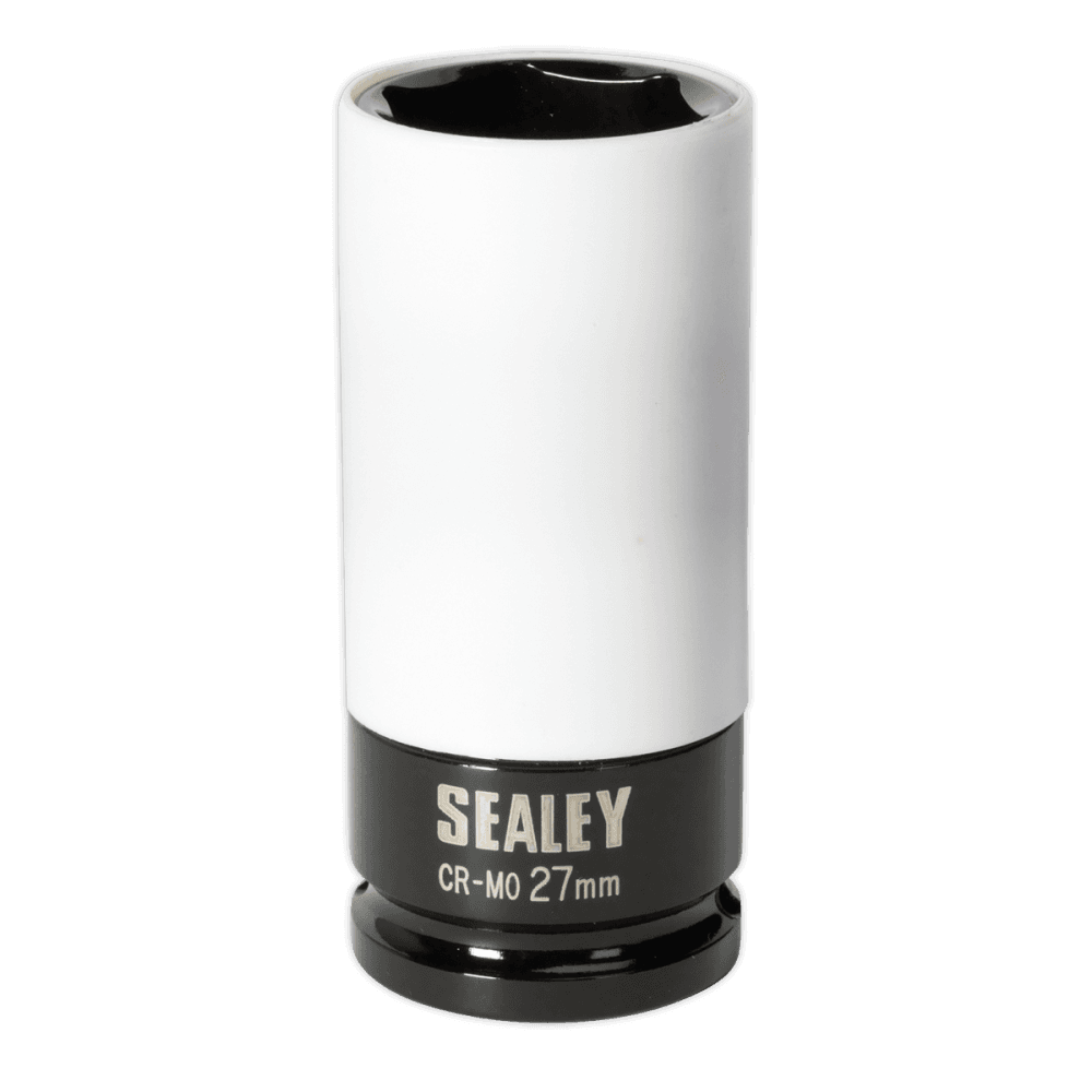 Sealey Alloy Wheel Impact Socket 27mm 1/2"Sq Drive Model No-SX03027