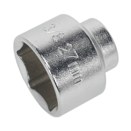 Sealey Low Profile Oil Filter Socket 27mm 3/8"Sq Drive Model No-SX112
