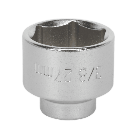 Sealey Low Profile Oil Filter Socket 27mm 3/8"Sq Drive Model No-SX112