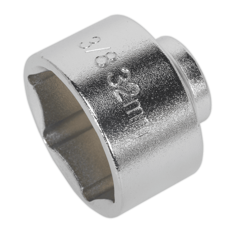 Sealey Low Profile Oil Filter Socket 32mm 3/8"Sq Drive Model No-SX113