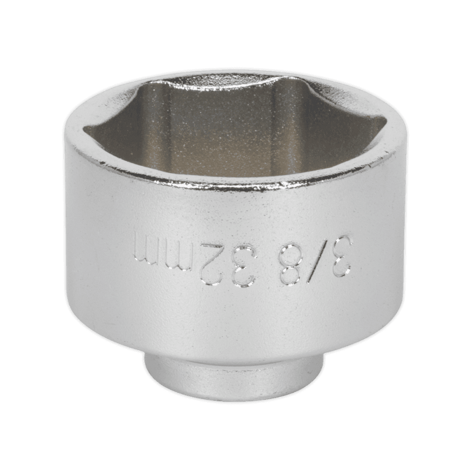 Sealey Low Profile Oil Filter Socket 32mm 3/8"Sq Drive Model No-SX113
