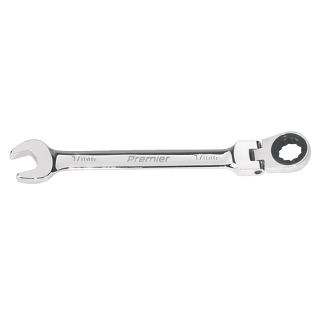 Sealey Flexi-Head Ratchet Combination Spanner 17mm Model No-FHRCW17