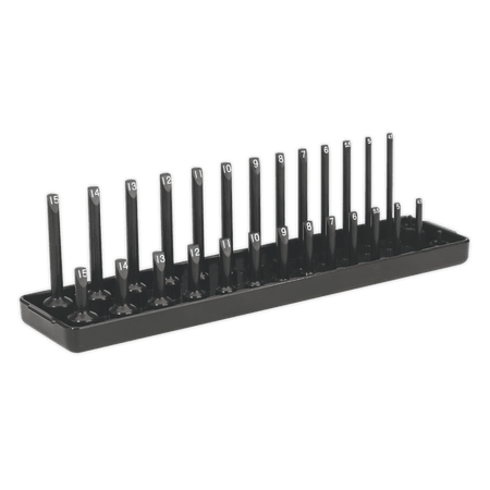 Sealey Socket Holder 1/4"Sq Drive 4-15mm Model No-SH1414