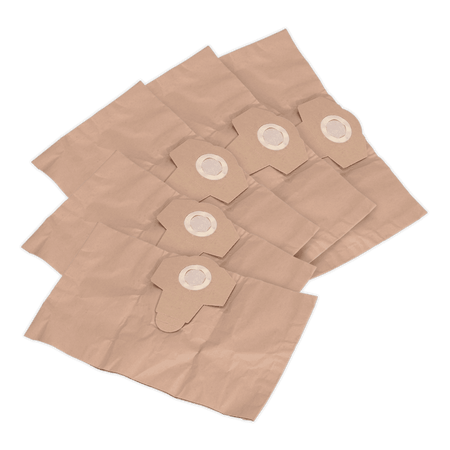 Sealey Dust Collection Bag for PC200, PC200SD, PC200SDAUTO Pack of 5 Model No-PC200PB5