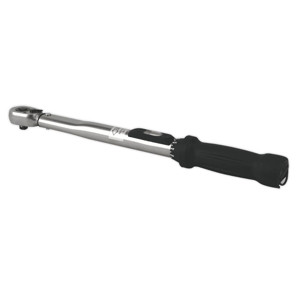Sealey Torque Wrench Locking Micrometer Style 3/8"Sq Drive Calibrated Model No-STW200